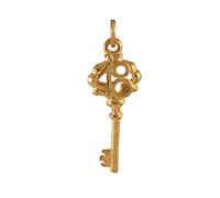 jewellerybox 9ct Gold 18th Birthday Key Charm
