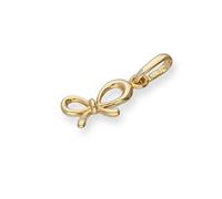 jewellerybox 9ct Gold Ribbon Bow Charm