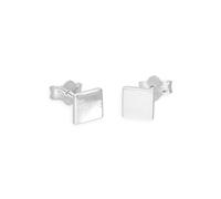 jewellerybox Sterling Silver 5mm Square Stud Earrings