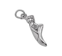 jewellerybox Sterling Silver Ballet Shoe Charm