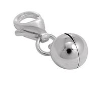 jewellerybox Sterling Silver Chiming Ball Clip on Charm