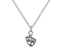 jewellerybox Sterling Silver Comedy & Tragedy Mask Theatre Pendant on Chain 14-22 Inches