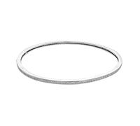 jewellerybox Sterling Silver & CZ Crystal Bangle