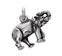 jewellerybox Sterling Silver Elephant Charm