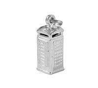 jewellerybox Sterling Silver Phone Box Charm