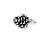 jewellerybox Sterling Silver Pine Cone Charm