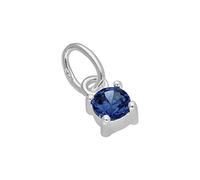 jewellerybox Sterling Silver Sapphire CZ September Birthstone Claw Charm