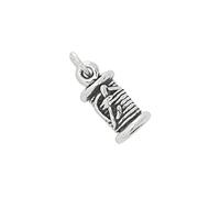 jewellerybox Sterling Silver Spool of Thread With Needle Charm
