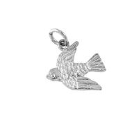 jewellerybox Sterling Silver Swift Charm