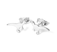 jewellerybox Sterling Silver T-Rex Stud Earrings