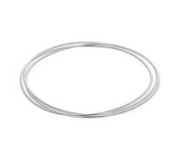 jewellerybox Sterling Silver Triple Stacking Bangle