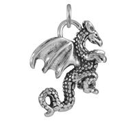 jewellerybox Sterling Silver Welsh Dragon Charm
