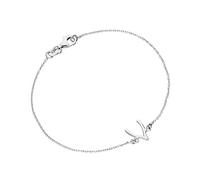 jewellerybox Sterling Silver Wishbone 7 Inch Bracelet