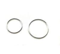 Jewellerymine-uk 2 x Sterling Silver Nose Rings 925 Sterling Silver Nose Ring Hoop Septum tragus Rings helix Cartiilage Rook Earrings jewellery