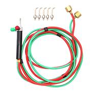 Jewelries Gases Soldering Torch Jewelers Brazing Cutting Welding Tool with Interchangeable Tips for Jewelry Repair Construction Hobbyists Crafts Metal Sculpture Glass Blowing Electronics Manufacturing