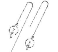 jewelry 1 Pair Cat Threader for Women Chain Tassel Design Elegant Ear Jewelry for jewelry