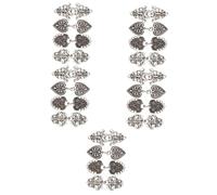 jewelry 8 Pcs Sweaters for Trendy Button up Cardigan Women Shirt Sweater Safety Pin Shirts Brooches Shawl Clips Hanfu Collar Clip Women's Alloy jewelry