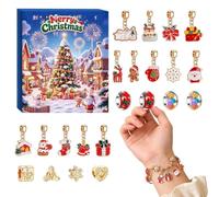 Jewelry Advent Christmas Reindeer Santa Snowflake 24 Days