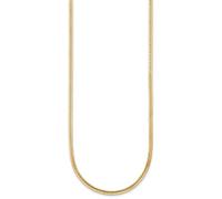 Jewelry Affairs Yellow Gold Filled 2.50mm Herringbone Chain Necklace (18 Inches)