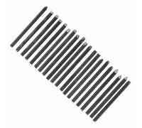 Jewelry Anvil Chisel, Texture Carving Tools, 20pcs Stainless Steel Handmade Kit for Pattern Making, Hardness Goldsmith Equipment with Shank Diameter 6mm, Chisel (20Pcs)