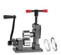 Jewelry Bending Machine - Hand Cranked Multi-Function Press for Bracelets, Rings & Earrings - Includes Replacement Wheel for Efficient Jewelry Processing