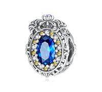 Jewelry Birthstone Necklace for Women Sterling Silver Created Gemstone Pendant Necklace