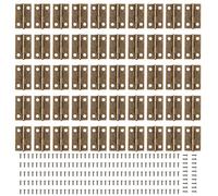 Jewelry Box Hinges Durable Retro Style Folding Butt Hinges Set for Repair DIY