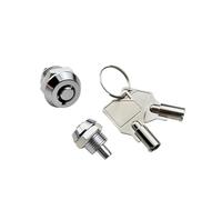 Jewelry Box Mortice Locks Cylindrical Plum Head Pinball Lock Mini Press with Spring Telescopic Door Lock Advertising Light Box Lock for Cabinet, Cupboard, Mailbox, Drawer & Post Box(M)