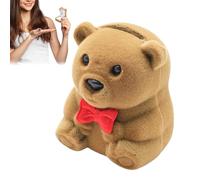 Jewelry Box - Velvet | Cartoon Earring Box | Cartoon Storage | Cute And Durable Storage Case Designed To Organize Earrings, Rings, And Small Accessories For Home, Travel, Gifting, Daily Use