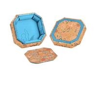 Jewelry Box With Lid, Pendant, Bracelet, Storage, Jade, Cultural Relics Display, Amber, Agate, Brocade(Color 6)
