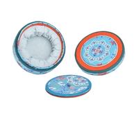 Jewelry Box With Lid, Pendant, Bracelet, Storage, Jade, Cultural Relics Display, Amber, Agate, Brocade(Color11)