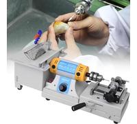 Jewelry Buffer Polisher, Multifunctional Electric Grinder Polisher, Benchtop Tools for Gemstone Saw Cutting and Jade Jewelry Carving