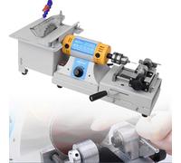Jewelry Buffer Polishing Machine - 750W Bench Lathe Polisher for Grinding, Polishing, and Drilling - Lapidary Polisher with 220V Power