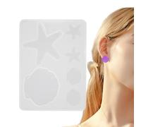 Jewelry Casting Molds - Epoxy Resin Casting Pendant Silicone Molds - Jewelry Making Silicone Casting Crafting Mold for Dangle Earring Necklace Bag Decorations