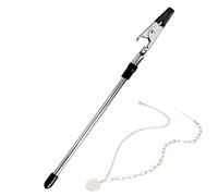 Jewelry Clasp Assist Tool, Bracelet Assist Tool | Alligator Teeth Design Bracelet Wizard Tool,Al Tooth Design Metal Jewelry Wearing Aid Note Clip, Silver, Se référer au descriptif, Refer to