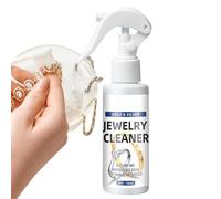 Jewelry Cleaner Spray, 120ml Instant Tarnish Remover, Anti Tarnish, Rust and Silver Polish, Mild Jewelry Cleaner for Gold, Brass, Gemstones
