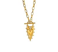 Jewelry Color Heart Cross Necklace For Women Fashion Imitation Pearl Bow Pendant Necklaces Stainless Steel Jewelry Trendy Accessories Creative For Women And Men thing