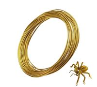 Jewelry Craft Aluminum wire- Beading Floral wirefor Craft Making, Findings and Accessories for Arts and Projects | Flexible Durable Aluminum wirefor Bonsai Gem Wrapping, Necklace Bracelet