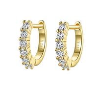 jewelry Dazzling Crystal Circle Round Hoop Earrings for Women Jewelry jewelry