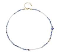 Jewelry Decoration,Bohemian Beaded Choker Necklaces for Women Teen Girls u2013 Dainty Handmade Energy Natural Turquoise Malachite Crystal Gemstone Gold Seed Bead Statement Chain Be