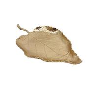 Jewelry Dish, Metal Trinket Dish Leaf Shaped Ring Holder Jewelry Organizer Vanity Dish Tray for Dresser Christmas Birthday Wedding Gifts (Single Mulberry Leaf)