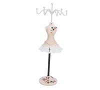 Jewelry Display Stand Princess Dress Doll Rack with Rotatable Bracket