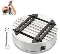 Jewelry Engraving Fixture Platform, Steel Carving Base with Adjustable Slotted Grooves for Bracelet Fixing