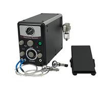Jewelry Engraving Machine, Pneumatic Engraving Machine, 110V/220V Double Head Hand Impact Graver,400-8000 RPM Jewelry Tool for Jewelry Crafts, HUANGHAIQIU