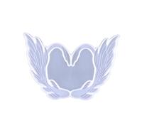 Jewelry Epoxy Resin Molds Angel Wing Earring Silicone Molds Resin Ear Cuff Casting Mold for Women Earrings Pendant Angel Wing Mold for Ornaments