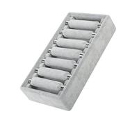 Jewelry Exhibition Rings Display Tray Elegant Rings Display Pad Sturdy Board for Retail Counters and Showrooms Market Tray