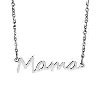 Jewelry for Girls Stainless Mother's Series Bracelet Women's Day Letter Mama Steel Bracelet Bracelets Watch Digital Women (Silver, One Size)