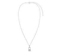 jewelry for women Silver Earrings, Genuine 925 Sterling Earring Woman Ladies Bling Crystal Lock Pendant Hoop Personalized Pendientes Oorbelle women's