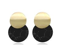 jewelry for women Women Silver Earrings, Fashion Round Dangle Drop Korean Earrings For Women Geometric Round Heart Gold Earring Wedding Jewelry Gifts For Girlfriend, Wife, Sister, Daughter, Mother On