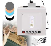 Jewelry Hanging Photography Kit, Pro Jewelry Photography Light Box Kit with Adjustable Turntable, Small Item Photo Studio Light Box, 4 LED Lights 3000-5500K, 360° Rotating Stand for Display(TB20)